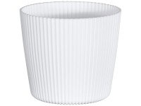 Geli Übertopf Milly Weiss Ø 12,9 cm / Höhe 11,4 cm