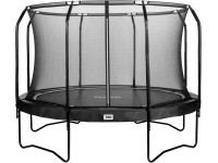 Salta Trampolino Premium Black Edition Nero Ø 366 cm