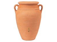 Garantia Regenwasser-Amphore Antik Kunststoff Terrakotta 250 l / Ø 70 cm
