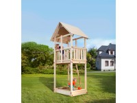 Weka Tabaluga Drachenturm 2 A mit Satteldach Natur