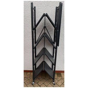 Struttura per serra Multiflex 5 in acciaio nero 163 x 34 x 72 cm