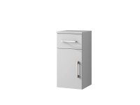 Seitenschrank Maranello lackiert glänzend Weiss (HxBxT) 72 x 35,3 x 35,5 cm