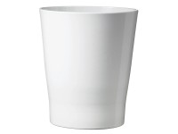 Orchideenvase Merina glänzend Weiss Ø 7 cm / Höhe 8 cm