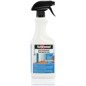 Flacone spray Schimmel X Impregnante antimuffa, 750ml, per protezione preventiva.