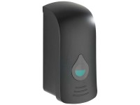 Wenko Desinfektionsmittel- und Seifenspender Ranera L Schwarz 740 ml
