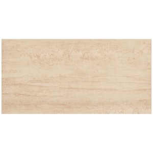 Piastrella da pavimento Feng in gres porcellanato beige lucido, 30x60 cm. Effetto pietra, brillante.