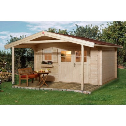 Weka Gartenhaus 136 A Natur Gr. 1