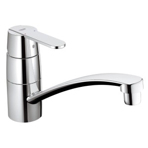 Mitigeur de cuisine Grohe QuickFix Get Chrome, robinet à levier unique.