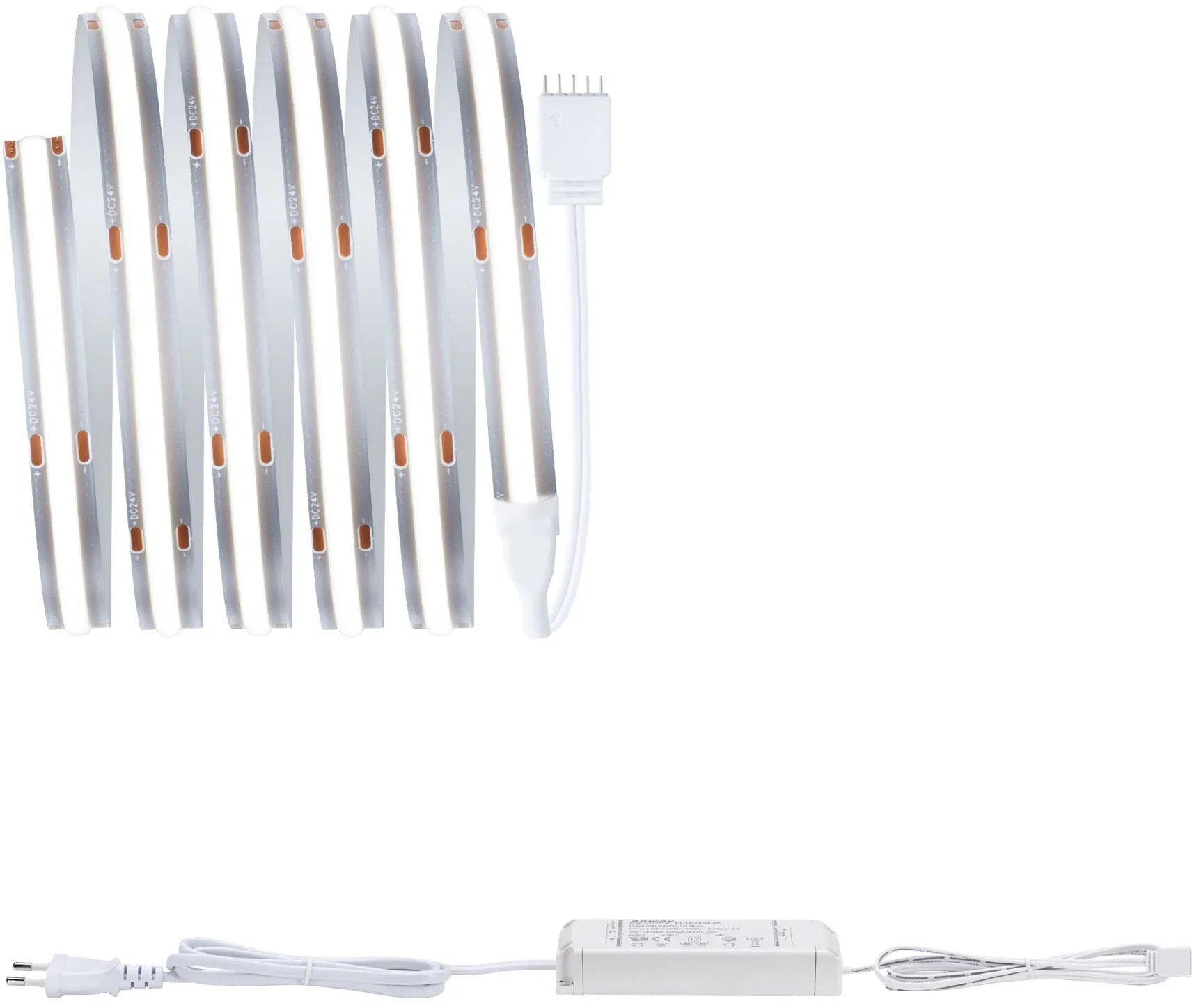 Paulmann LED-Streifen Set MaxLED - 2700K Warmweiß Komplettset