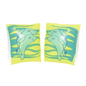 Braccioli Bestway Delfino, giallo/turchese, 23x15 cm. Aiuto per il nuoto per bambini.