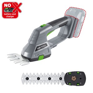 LUX Tagliasiepi e tagliaerba a batteria 20V A-GS-20/20 con accessori. Batteria non inclusa.