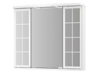 Jokey LED-Spiegelschrank Landhaus Binz Weiss (HxBxT) 60 x 67,4 x 22 cm