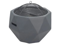 Colibri Feuerschale Graphic Anthrazit (HxBxT) 45 x 53 x 59,5 cm