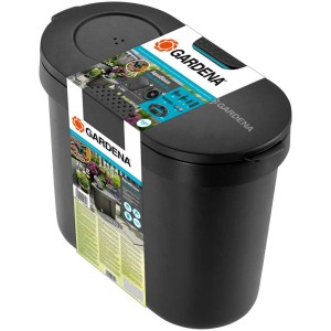 Set Gardena AquaBloom con contenitore d'acqua per sistemi Micro-Drip, irriga fino a 20 piante.