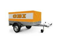 Stema Anhänger-Set AN 750-13 mit OBI Hochplane 60 cm