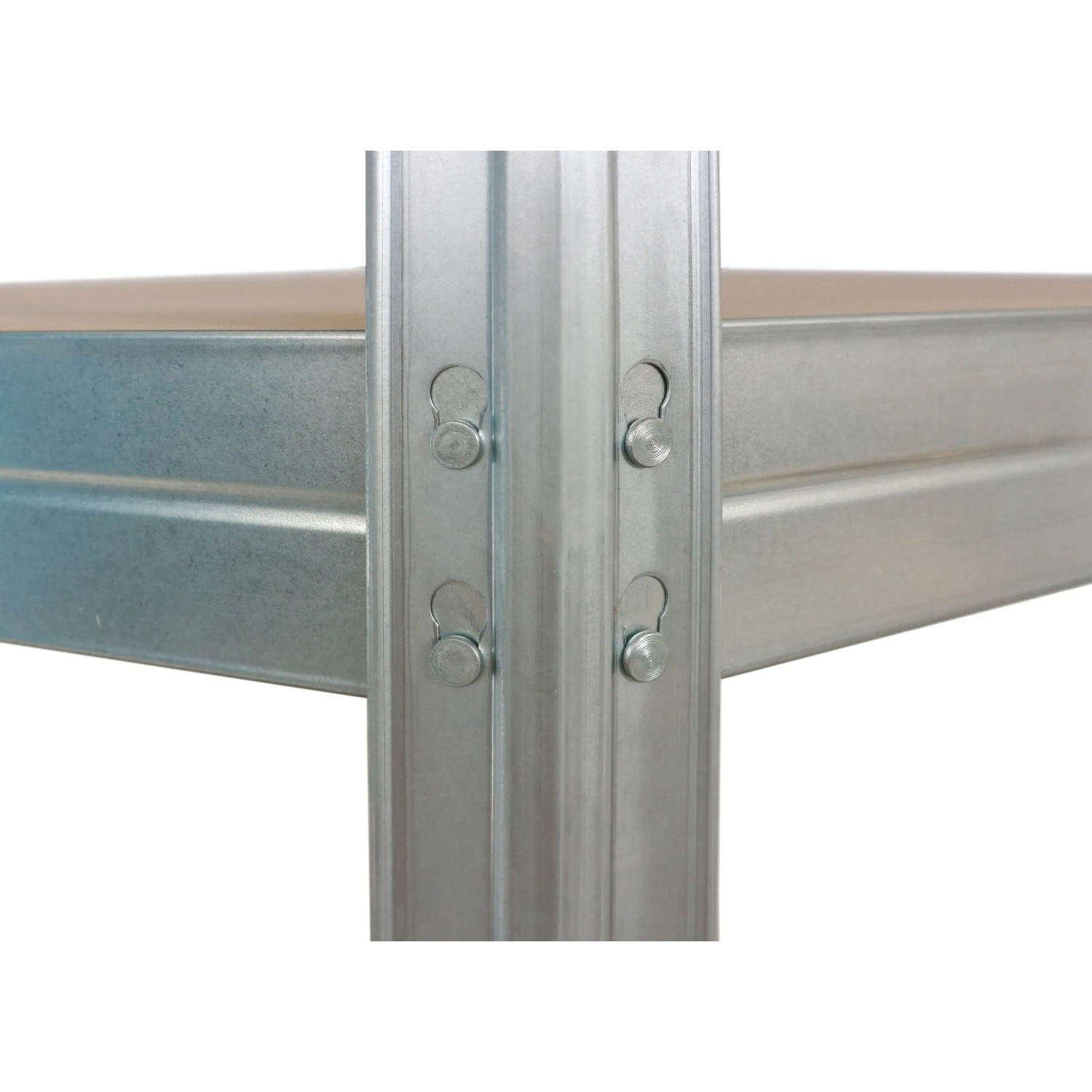 SINGAYE Scaffale A 6 Ripiani In Filo Metallico Con Cestelli, Angolare Regolabile 34x34x160 Cm Argento - Multiuso Per Cucina, Garage, Armadio - 3