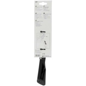 Cavalletto posteriore Fischer Integral Alu, adatto per bici 24-29 pollici, nero.