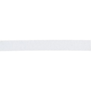 Bande velcro auto-adhésive blanche, largeur 20 mm.