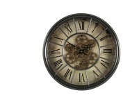 Decofinder Uhr Grant Grau Ø 46,5 cm