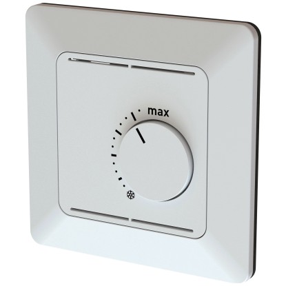 Max Hauri Raumthermostat Priamos PC Weiss (HxBxT) 51 x 90 x 90 mm