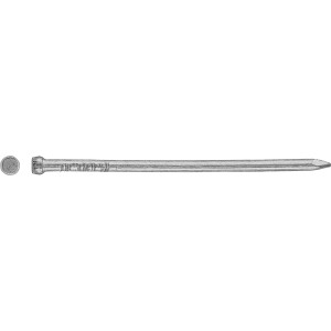 Clou de plinthe LUX galvanisé, 1,4 x 25 mm, lot de 100 pour la fixation des plinthes.