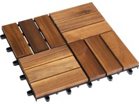 Klickfliese Akazie 30 x 30 cm / 6 Stk.