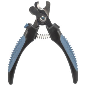 Tagliaunghie Trixie, 12 cm, per la cura delle zampe del cane con manici antiscivolo.