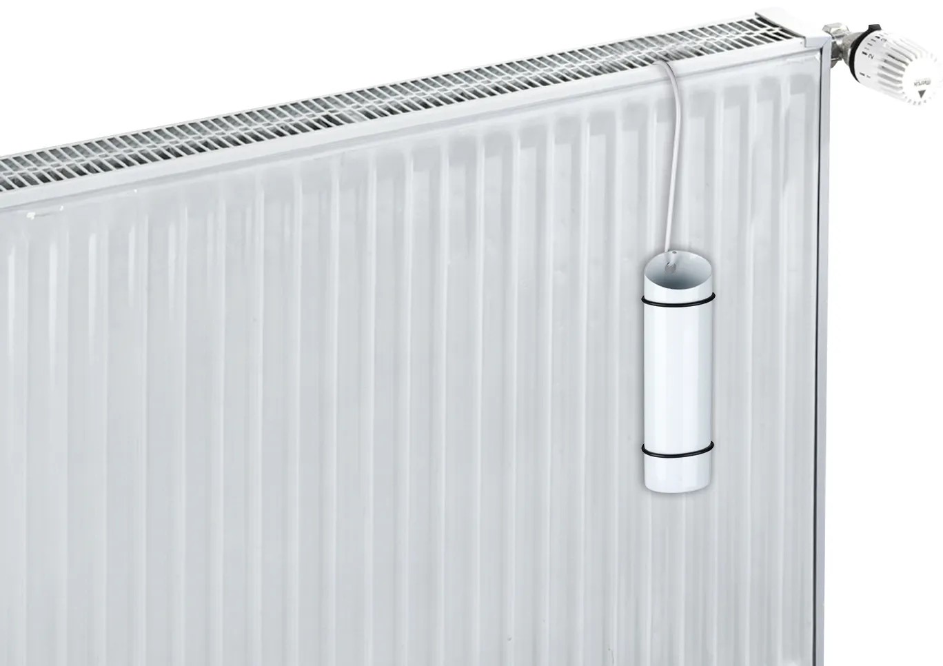 Wenko Umidificatore D'Aria In Acciaio Per Radiatori - 4x20x6 Cm, Design Opaco Per Ambienti Secchi - Foto 5