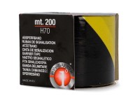 Absperrband Gelb-Schwarz Länge 200 m