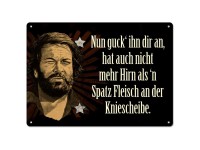 Puag Blechpostkarte Nun guck ihn dir an 14,8 x 10,5 cm