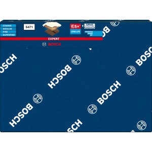 Bosch Expert Schleifschwamm für Holz und Farbe, 96x26x69mm, Verpackung.