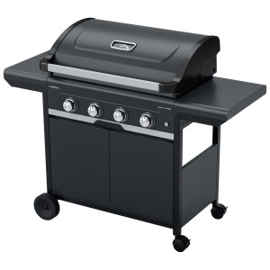 Campingaz Gasgrill Select 4 L Plus mit 4 Brennern, Seitenkocher und Unterschrank.