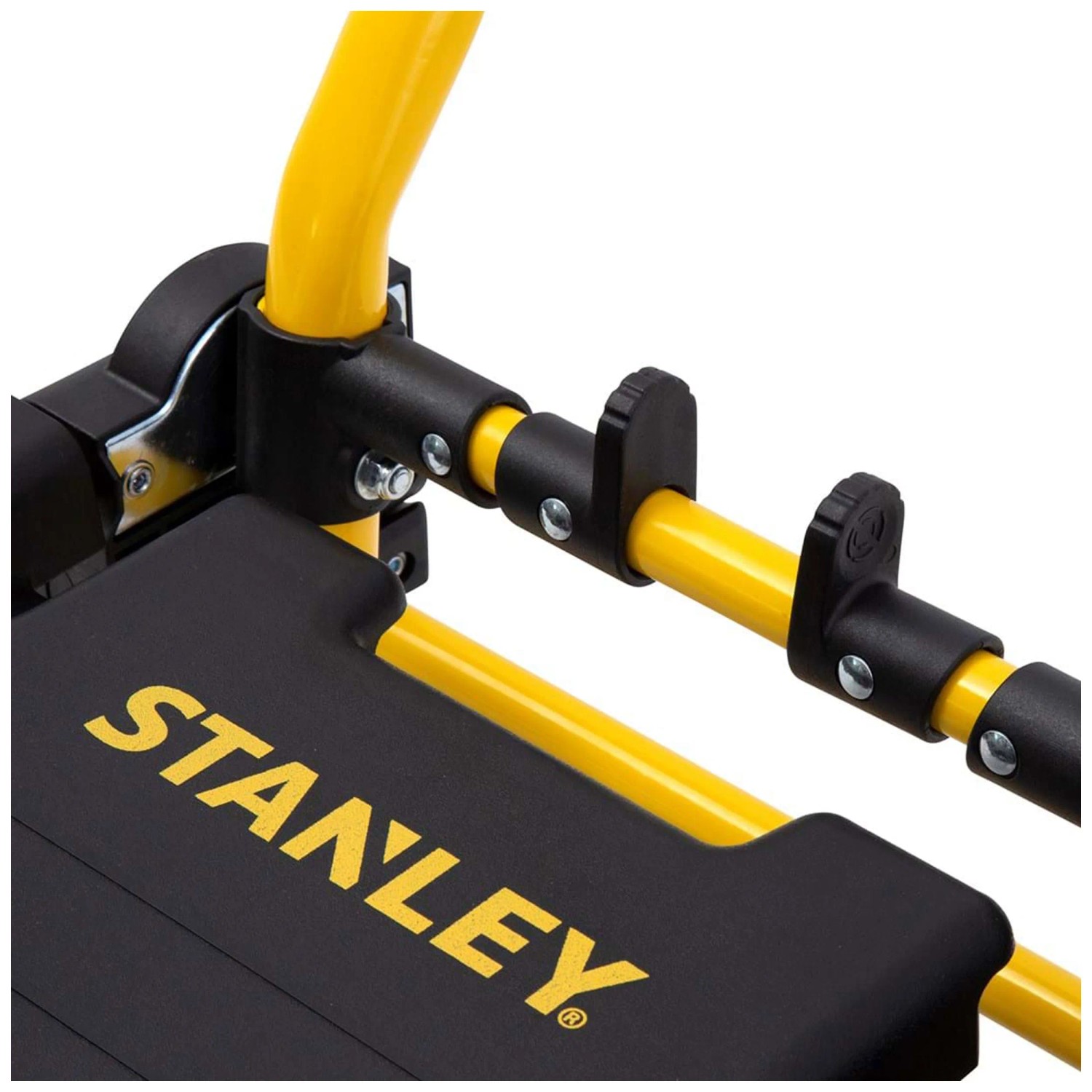 Stanley Diable 2 en 1 pliable métal plastique Jaune Noir 137 kg