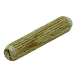 Cheville en bois rainurée, 10x40 mm, certifiée FSC®, pour assemblages bois.