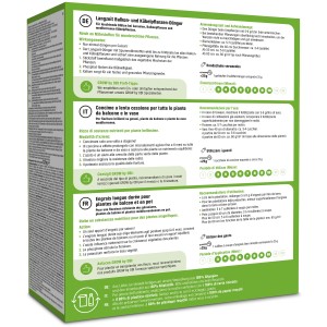 GROW by OBI fertilizzante a lenta cessione per piante da balcone e in vaso, confezione da 1,2 kg.