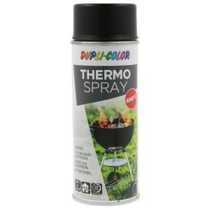 Dupli-Color Spray Vernice Resistente al Calore Nero, bomboletta da 400ml per oggetti esposti al calore.