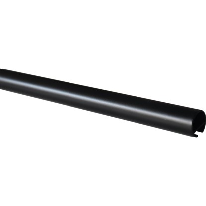 Gardinia Gardinenstange Chicago mit Innenlauf Metall Mattschwarz Ø 20 mm/240 cm