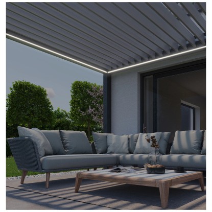 Biohort LED-Beleuchtung für Pergola Gr. 3 x 3 m inkl. Steuerungseinheit