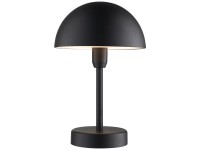 Nordlux Tischleuchte Ellen Metall Schwarz / H 25 cm / Ø 25 cm / dimmbar / 2,8 W