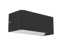 Eglo LED-Aussenleuchte Sania-Z dimmbar RGB Schwarz 1'180 lm / 10 W / 213 mm