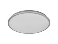 LEDVANCE LED-Deckenleuchte Orbis Dublin Silber 24 W / Ø 39 cm