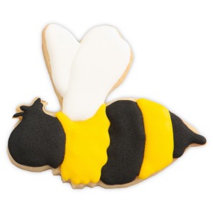 Ausstecher Biene, 7,5 cm, aus Edelstahl. Ideal zum Backen und Basteln.