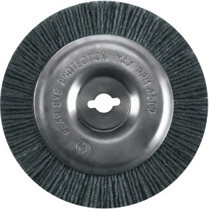 Spazzola di ricambio in nylon Einhell GC-EG 1410 per pulitore fughe, vista dettagliata.