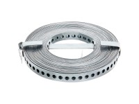Lochband sendzimirverzinkt Stahl Breite 12 mm / Länge 10 m