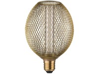 Paulmann LED-Leuchtmittel Metallic Glow Globe Spiral Messing 4,2 W / 200 lm