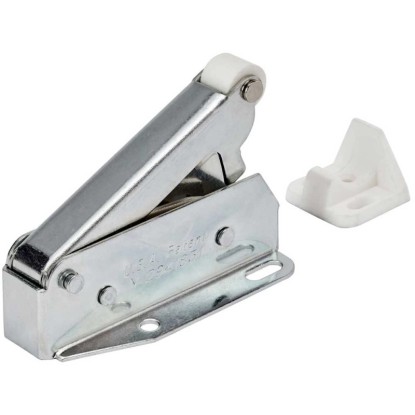 Loqueteau à pression mécanique plastique Blanc