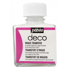 Pébéo Bildtransfer-Gel, 75ml Flasche für einfache Bildübertragung auf Oberflächen.
