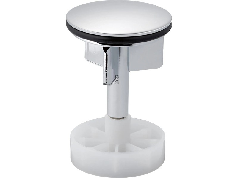 GABRIELLE Tappo Per Lavandino Tappo A Scomparsa Con Troppopieno Automatico Universale Cromato Lavandino Vasca Da Bagno Bagno 81066136