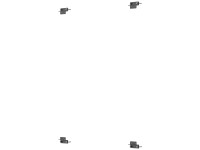 Ecoflow Solarpanel-Halterung Befestigungsklammern für Wandmontage