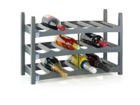 Rotho Flaschenregal Grau